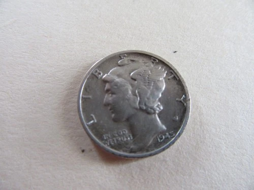 1945-S Mercury Dime (Micro "s") Circulated Condition VF ACTUAL COIN SHOWN] #2
