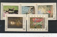 Czechoslovakia 1967 Art Scott# 1507-11 Mint NH