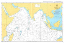 4071 Indian Ocean Northern Part Chart Map Maritime Nautical Marine WallAdmiralty