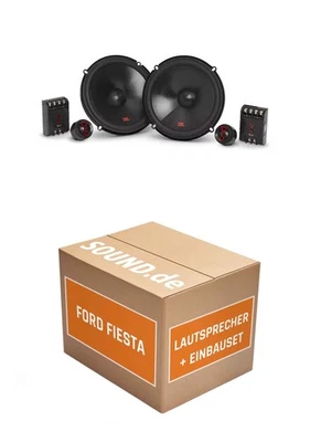JUST SOUND BEST CHOICE FOR CARAUDIO Lautsprecher vorne JBL Stage3 607CF für Ford Fiesta MK7 | 2x Tief-Mitteltöner 2x