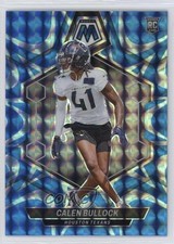 2024 Panini Mosaic Rookies Reactive Blue Mosaic Prizm Calen Bullock #365 11gl
