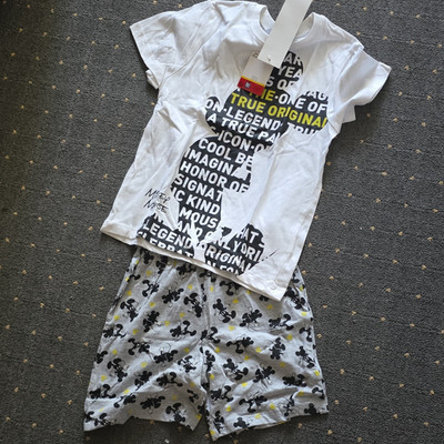 Disney Micky Maus Sommer Outfit Jungen Set T-Shirt & Shorts Größe 128