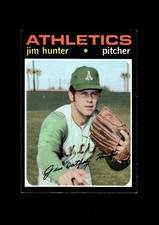 1971 Topps Set-Break # 45 Jim Hunter VG-VGEX (crease) *GMCARDS*