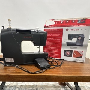 SINGER M1150 Mechanical Sewing Machine w/ Foot Pedal, Portable Free Arm, Box