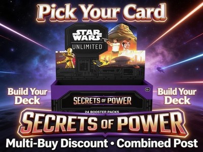 Secrets of Power Star Wars Unlimited Singles   Karte aussuchen NM   Kombipost