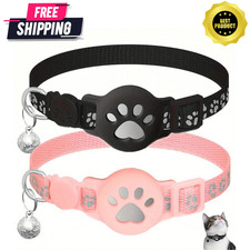 Airtag Cat Collar Brakaway Safety Anti Lost T...