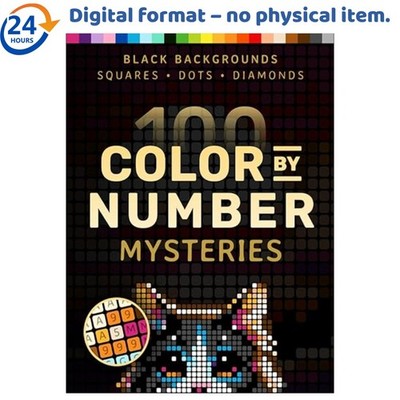 100 Color by Number Mysteries: A Colorin, Pixelcolorist Books 2025