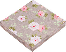 42 5-inch Fabric Squares - Charm Packs for Quilting 5 inch - 5" Charm Quilt Squa