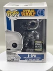 Funko Pop! Vinyl: Star Wars - E-3PO - (Silver) #46 2015 Galactic Convention Excl