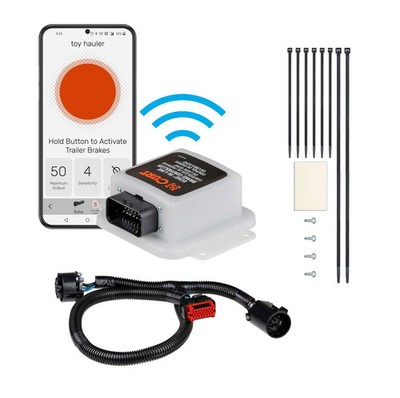 2011-2024 RAM 4500 CURT Echo In-Line Bluetooth Trailer Brake Controller