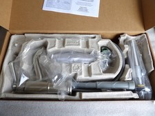 Moen 6402BN Brushed Nickel Belfield 1-Hole/Centerset Bathroom Faucet w/ Drain