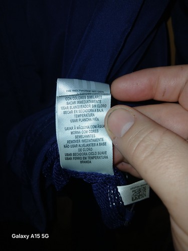 Adidas Track Suit Navy Blue 3 Stripes Mens Medium Hooded Zipped Legs 2006 Y2K - Picture 15 of 23