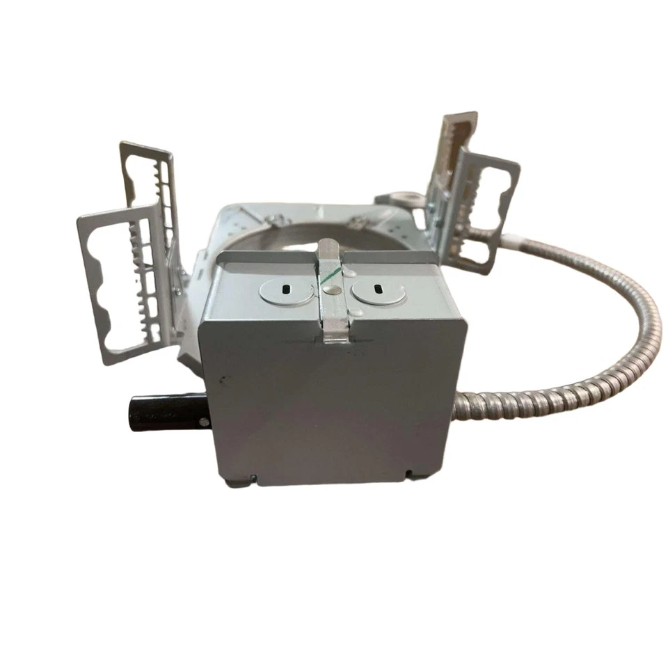 Philips Lightolier 6" Carcasa empotrada BS600 Kit de marco de downlight incandescente Foto 4 de 4