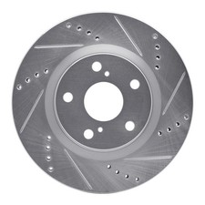 For Kia Carnival 22-25 Brake Rotor eLINE Drilled & Slotted 1-Piece Front