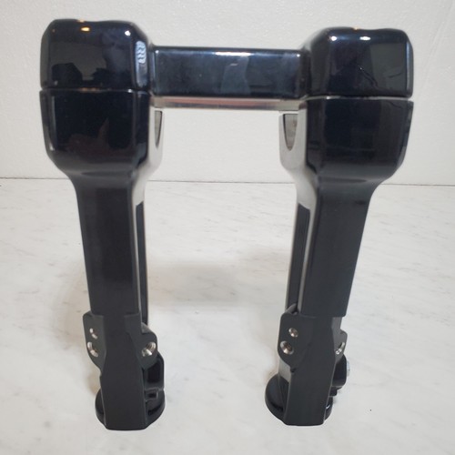 OEM Harley-Davidson 2024 CVO Road Glide Black FLTRSE Handlebar Risers Clamp Set - Foto 7 di 12