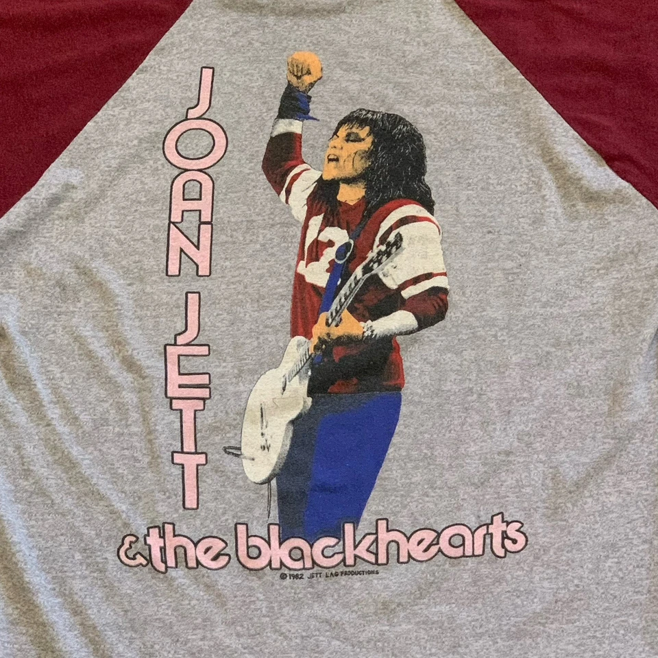 Camiseta De Colección 1982 Joan Jett Tour I Love Rock N Roll Clásica Original Talla Med Foto 2 de 4