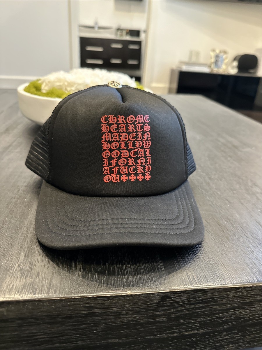Chrome Hearts Trucker Hat | eBay