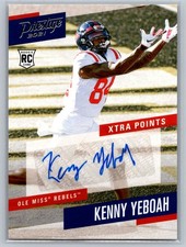 2021 Chronicles Draft Picks #PS-KYB Kenny Yeboah Prestige Xtra Points Signatures