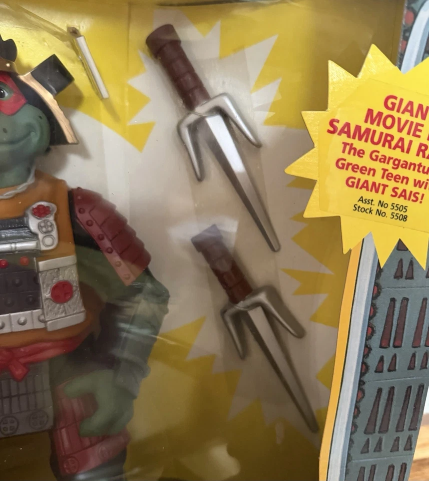 Tmnt Playmates Giant Playmates GIANT MOVIE III SAMURAI RAPH - Image 2 of 4