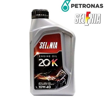 1L Genuine Petronas Selenia Engine Oil 10W40 20K Acea A3/B4 API SN MB 229.3