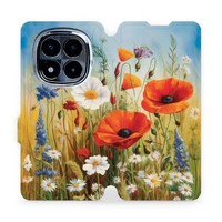HandyhüLle Mit Klappe FüR Xiaomi Poco X7 Mobiwear Case Cover Etui Wiesenblumen