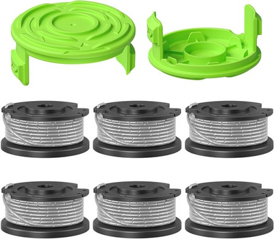 #ad 0.065quot; Single Line Trimmer String Spool Fit for Greenworks Trimmer 16Ft Auto Fe $15.65