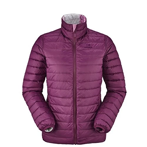 Eider Damen Steppjacke mit Kapuze Winterjacke, zweiseitig, Violet/Rosa, 38 - Bild 1 von 1