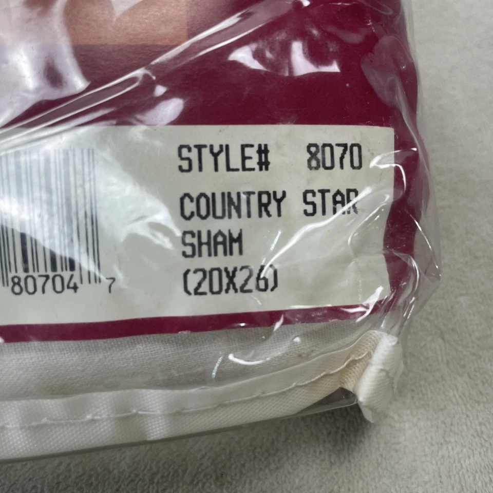 2 fundas de almohada edredones de arco de colección colección colección Kwilt-X Country Star 20x26 hechas a mano Foto 3 de 4