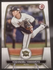2023 Bowman NPB Yoshinobu Yamamoto base card