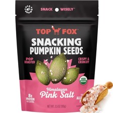 Top Fox Snacks Pumpkin Seeds to Eat Himalayan Pink Salt, 3.5 oz – 6 Pack  Glu... 35.65 per gallon