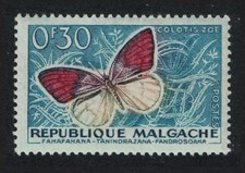Malagasy Rep. Butterfly  Colotis zoe  1960 MNH SG#7 MI#445 Sc#306