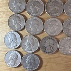 Lot of 37 Washington Quarters Silver 25c 1944-1964 D Rpm DD mixed dates ￼￼ — photo 7