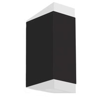 LED AußEnleuchte Wandlampe Posen Schwarz IP44 2 X 5W GU10 800Lm 4000K Up & Down