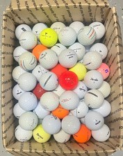 100 Used Practice/HitAway Golf Balls