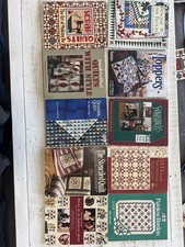 Quilting Paperback Books Lot of 10 Patchwork Borders Scraps Design Quilts