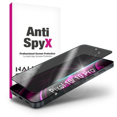Google Pixel 10 / 10 Pro Schutzglas NALIA Privacy Blickschutz Displayschutz 9H