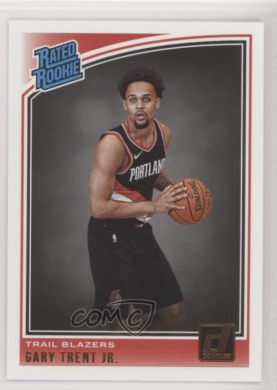 2018-19 Panini Donruss Rated Rookies Gary Trent Jr #199 Rookie RC y0i