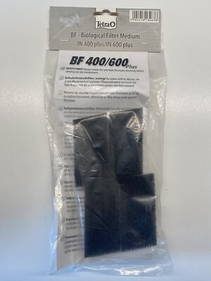 TETRA BF 400/600 PLUS BIOLOGICAL FILTER SPONGE FOR 400/600 PLUS FILTERS!!