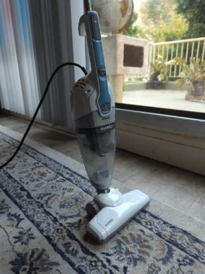 Blue Aqua PowerClean 3-in-1: Effortless Vacuuming for Carpets & Hard Surfaces