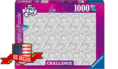 NEW & SEALED Ravensburger 17160 My Little Pony Challenge 1000 Pc Jigsaw Puzzle