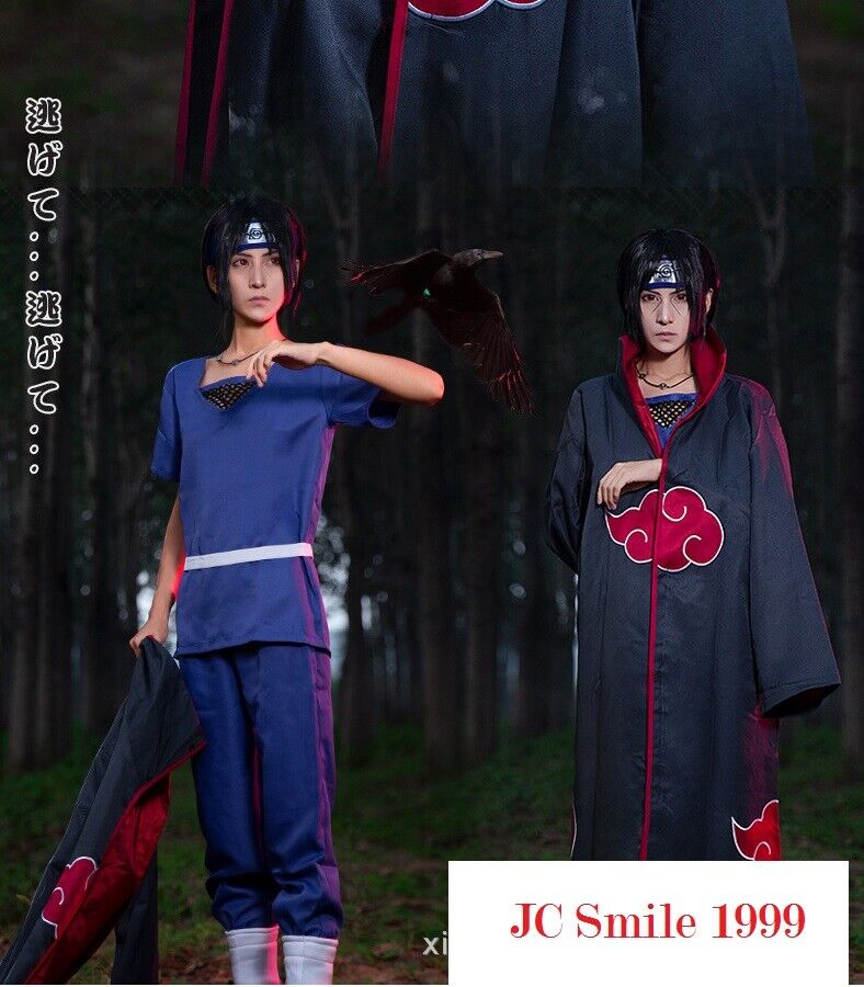 Anime cosplay Uchiha Sasuke Cosplay Kid's suit Costume Halloween