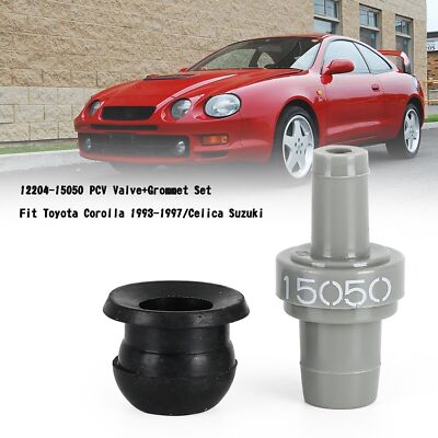 12204-15050 PCV Ventil + Grommel Set für Toyota Corolla 1993-1997 Celica Suzuki