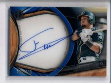FRANKLIN BARRETO 2018 TOPPS TRIBUTE BLUE ROOKIE AUTOGRAPH AUTO #105/150 AH8132