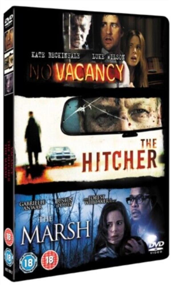 NO VACANCY & THE HITCHER & THE MARSH DVD FREE SHIPPING
