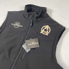 NWT TETON RIDGE 2023 Contestant Vest Men's XL Black Full Zip The American Rodeo