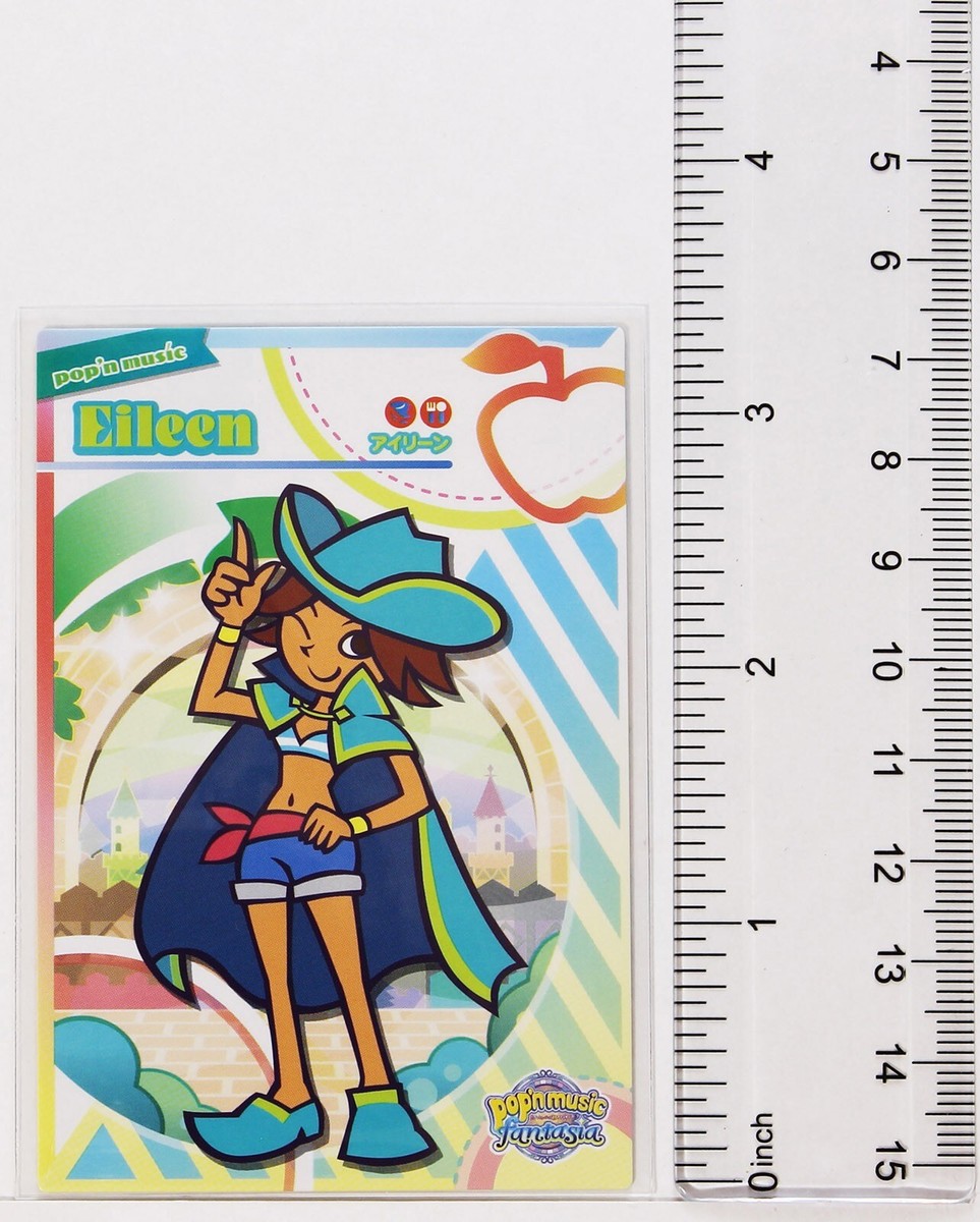 Pop'n Music Card Eileen PN23N030 KONAMI Japan Game Character