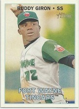 Ruddy Giron San Diego Padres 2016 Topps Heritage Minor League