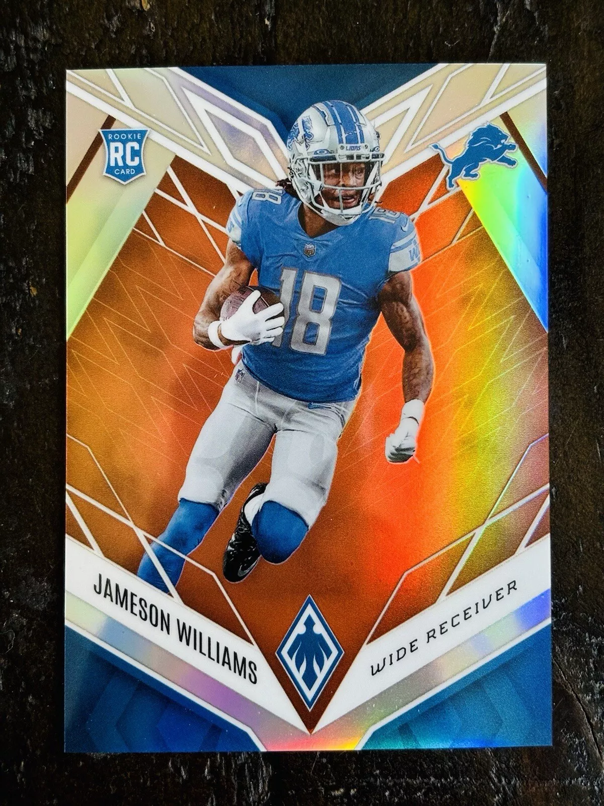 2022 Panini Phoenix #108 Jameson Williams Orange Rookie RC /99