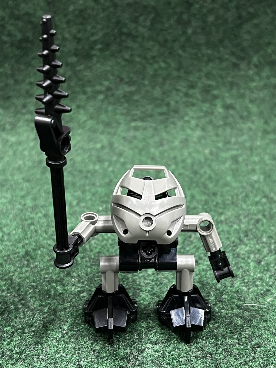 Vintage 2001 Lego Bionicle Technic Onua 8532 w/ Bottle & Turaga