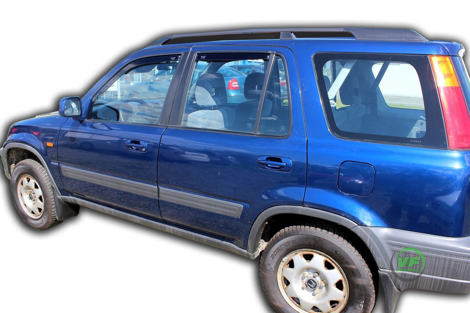 HEKO TINTED WIND DEFLECTORS for HONDA CRV CRV mk1 19972002 4pc eBay